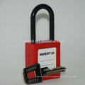 Impact Resistant,UV,corrosion,heat ABS plastic professional keyed to master&alike long shackle safety padlock